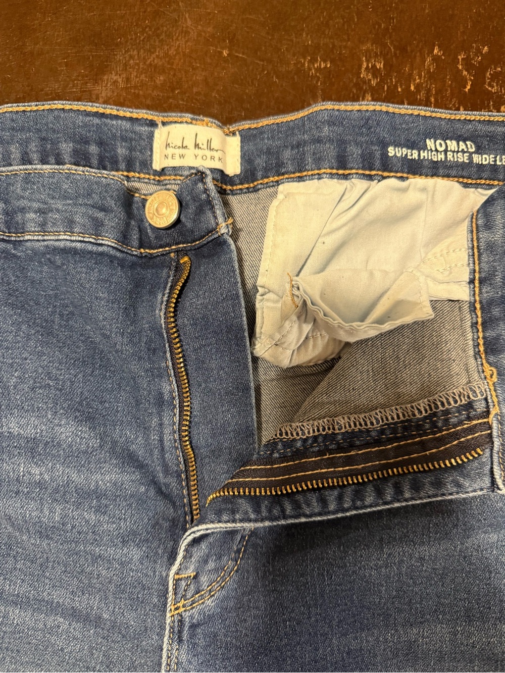 Nicole Miller Slim Straight Jeans - Blue 16